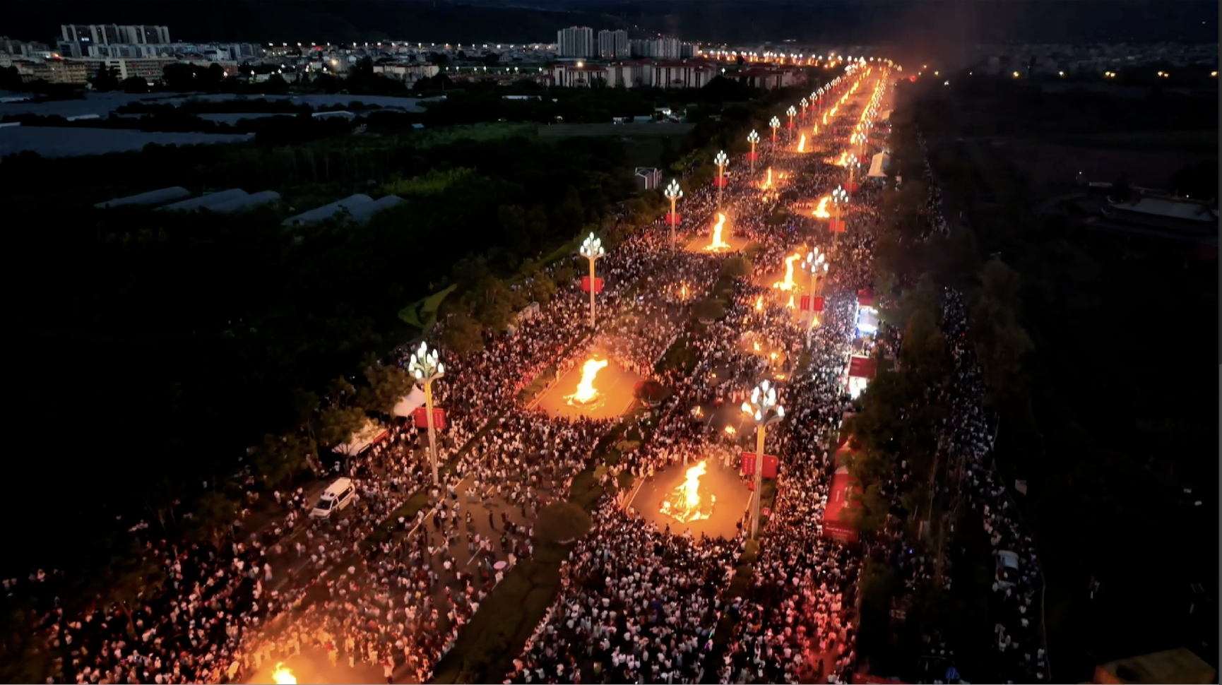 Inside China's spectacular Liangshan Torch Festival