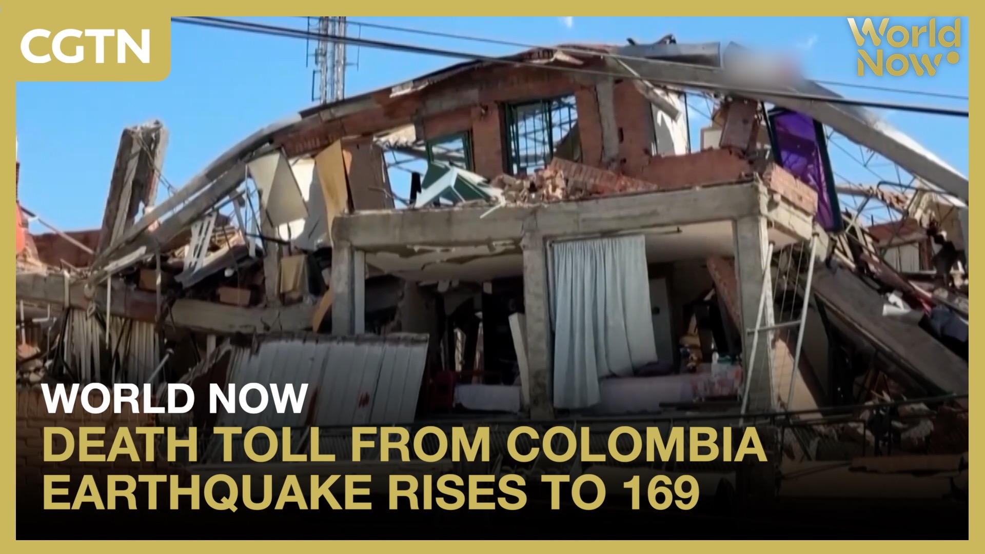Death toll from Colombia earthquake rises to 169