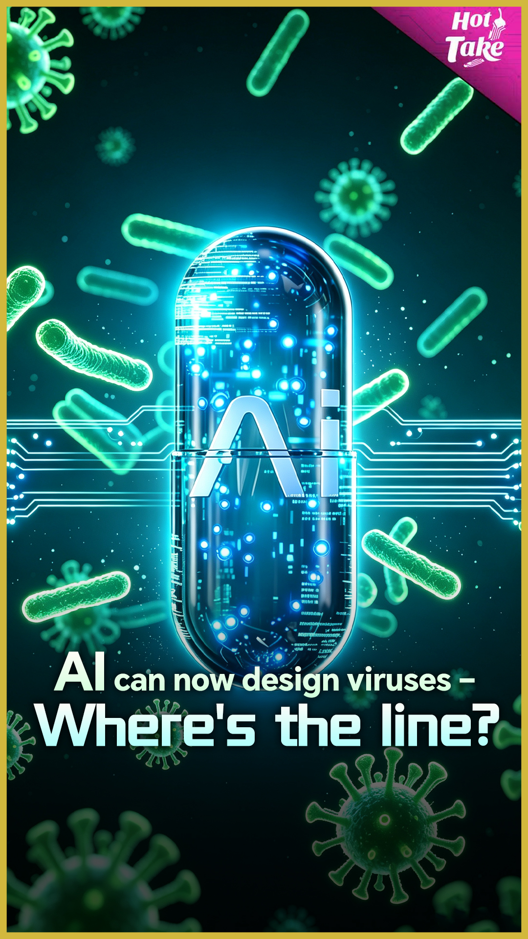 AI just made viruses in a lab. Here's why it's both exciting and scary
