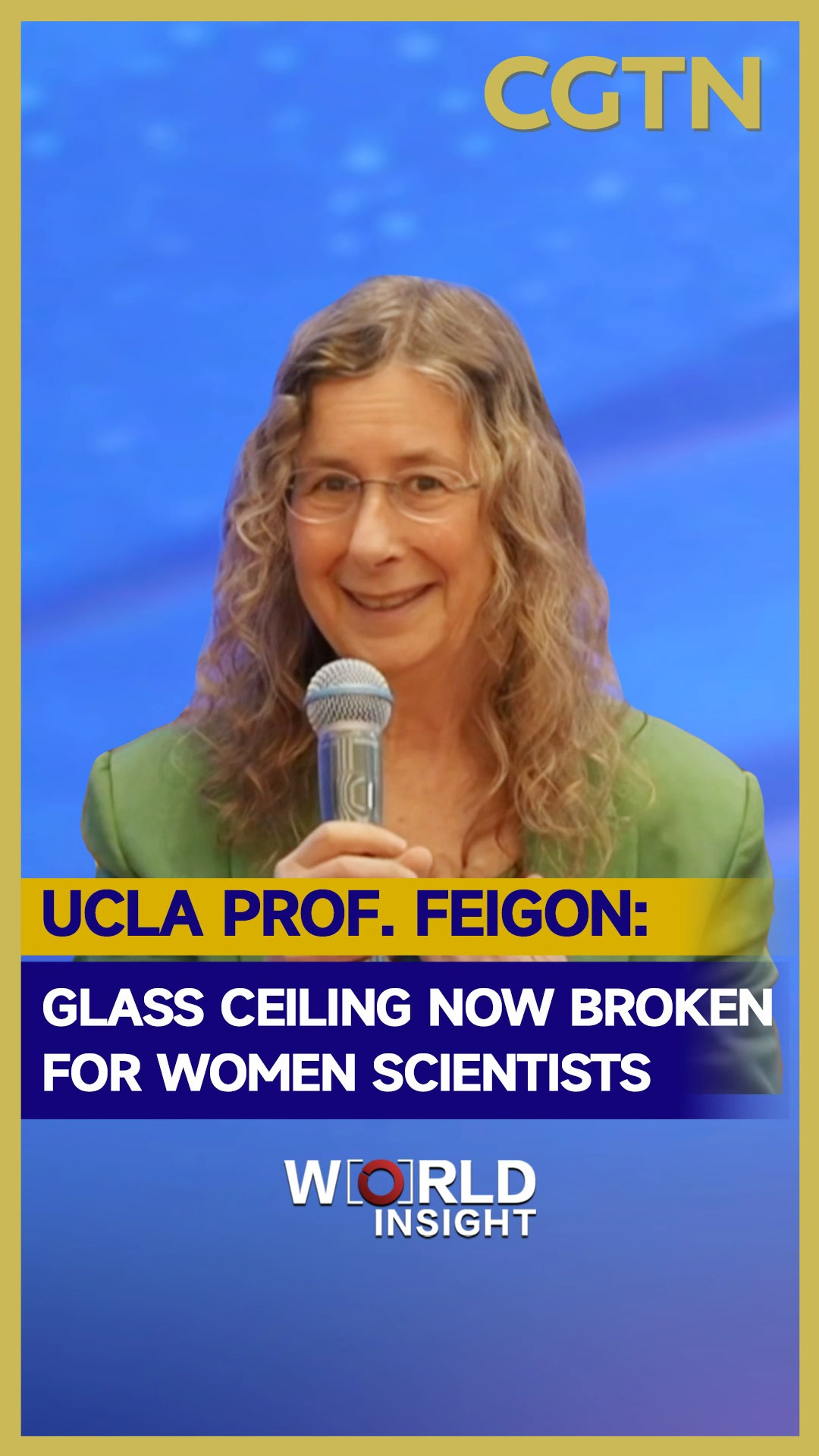UCLA Prof. Feigon: Glass ceiling now broken for women scientists
