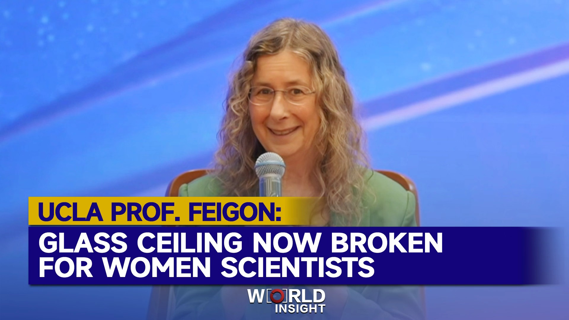 UCLA Prof. Feigon: Glass ceiling now broken for women scientists