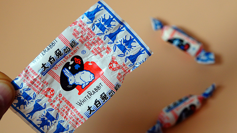 The White Rabbit candy wrapper that won a national packaging award in 1983. /VCG