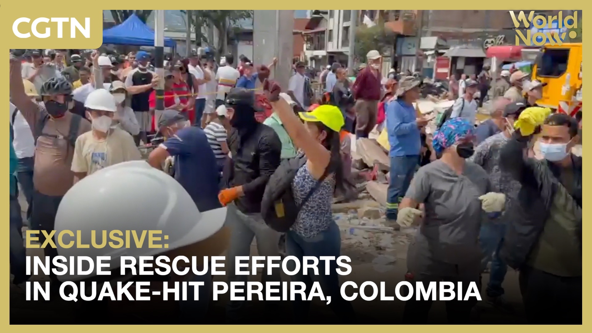 Exclusive: Inside rescue efforts in quake-hit Pereira, Colombia