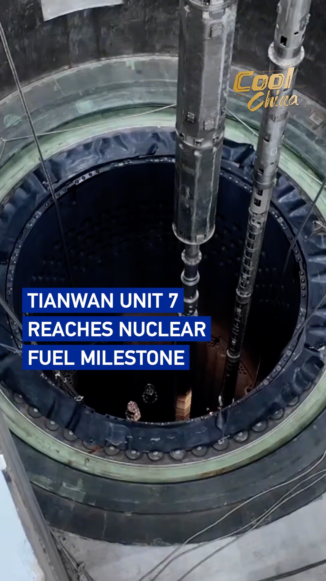 Tianwan Unit 7 reaches nuclear fuel milestone