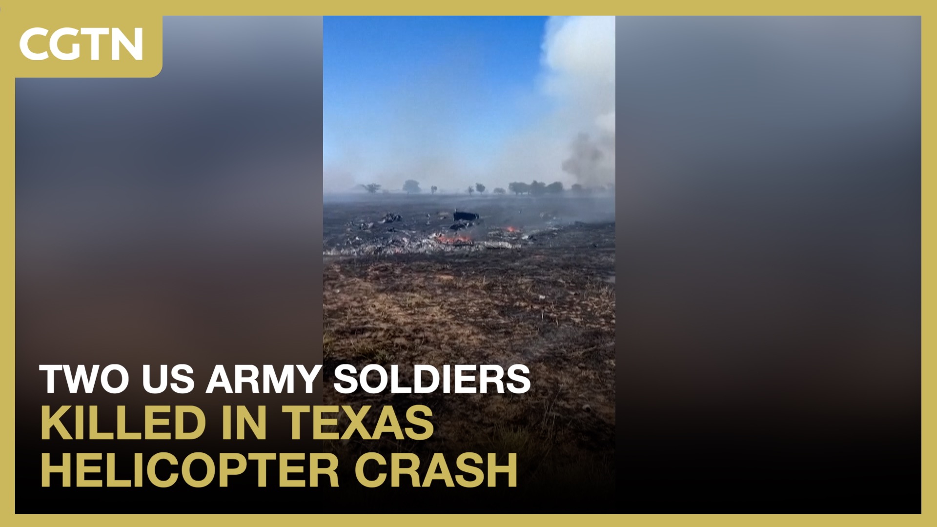 Two US Army soldiers killed in Texas helicopter crash