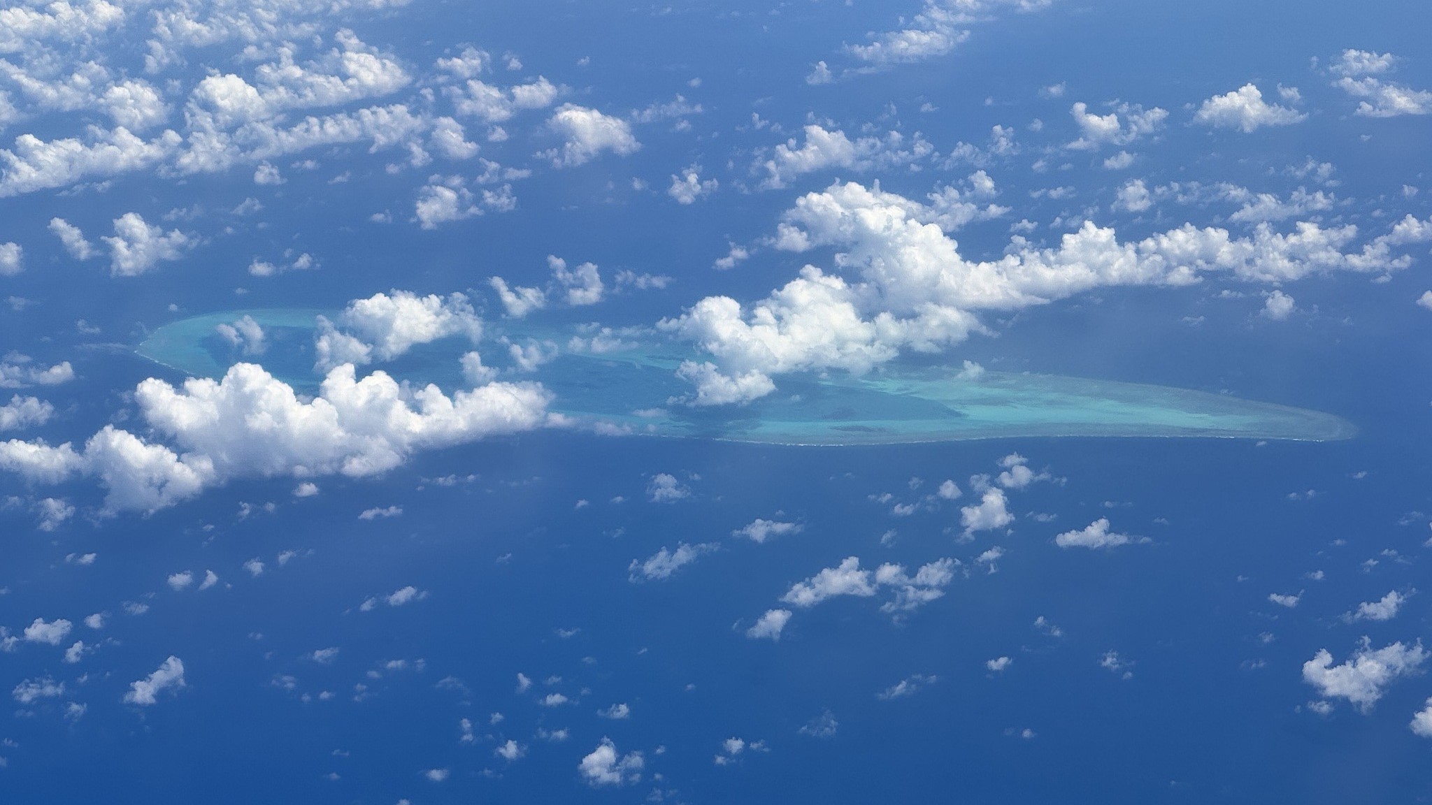 Photo features Xisha Islands, south China's Hainan Province, May 27, 2026. /VCG