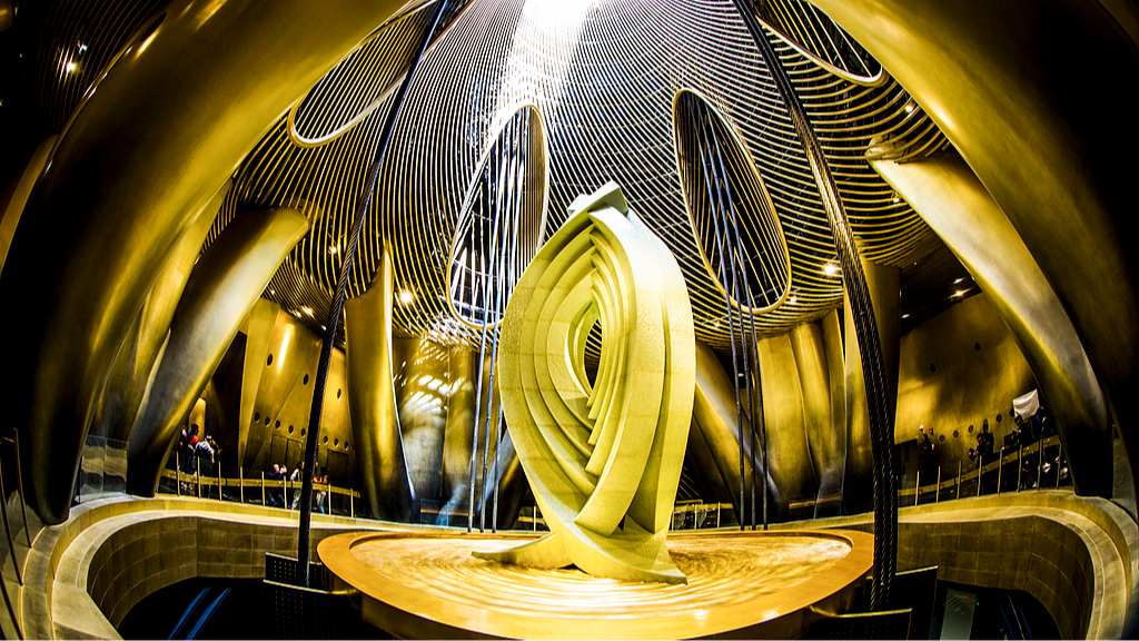 Shanghai Tower's 1,000-tonne pendulum that tames typhoon winds