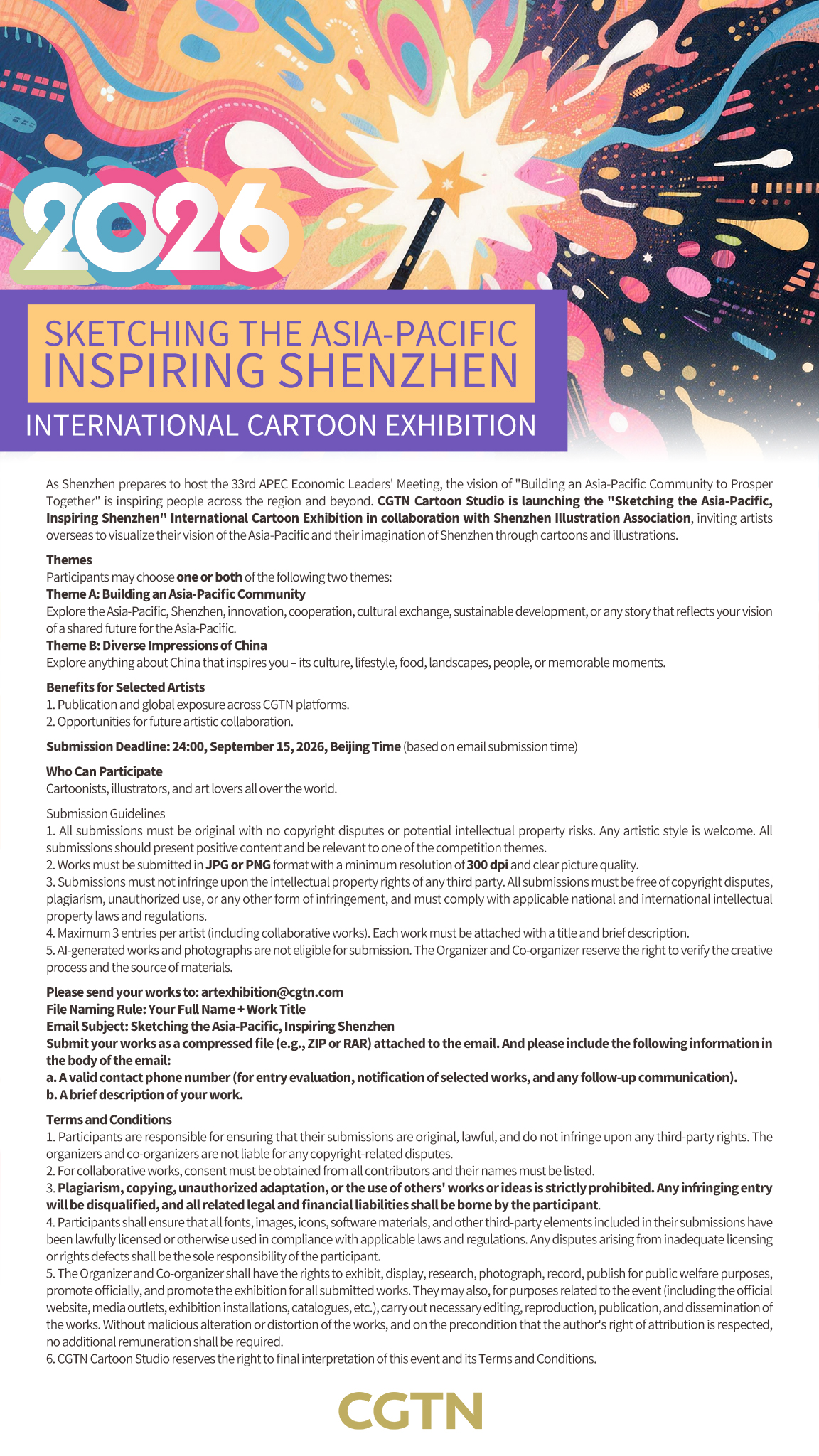 Sketching the Asia-Pacific, Inspiring Shenzhen