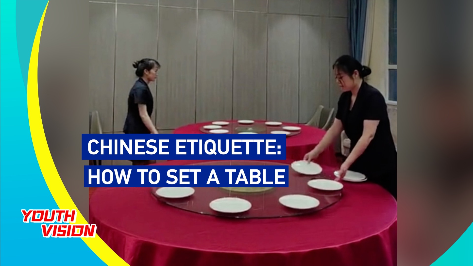 Chinese etiquette: How to set a table