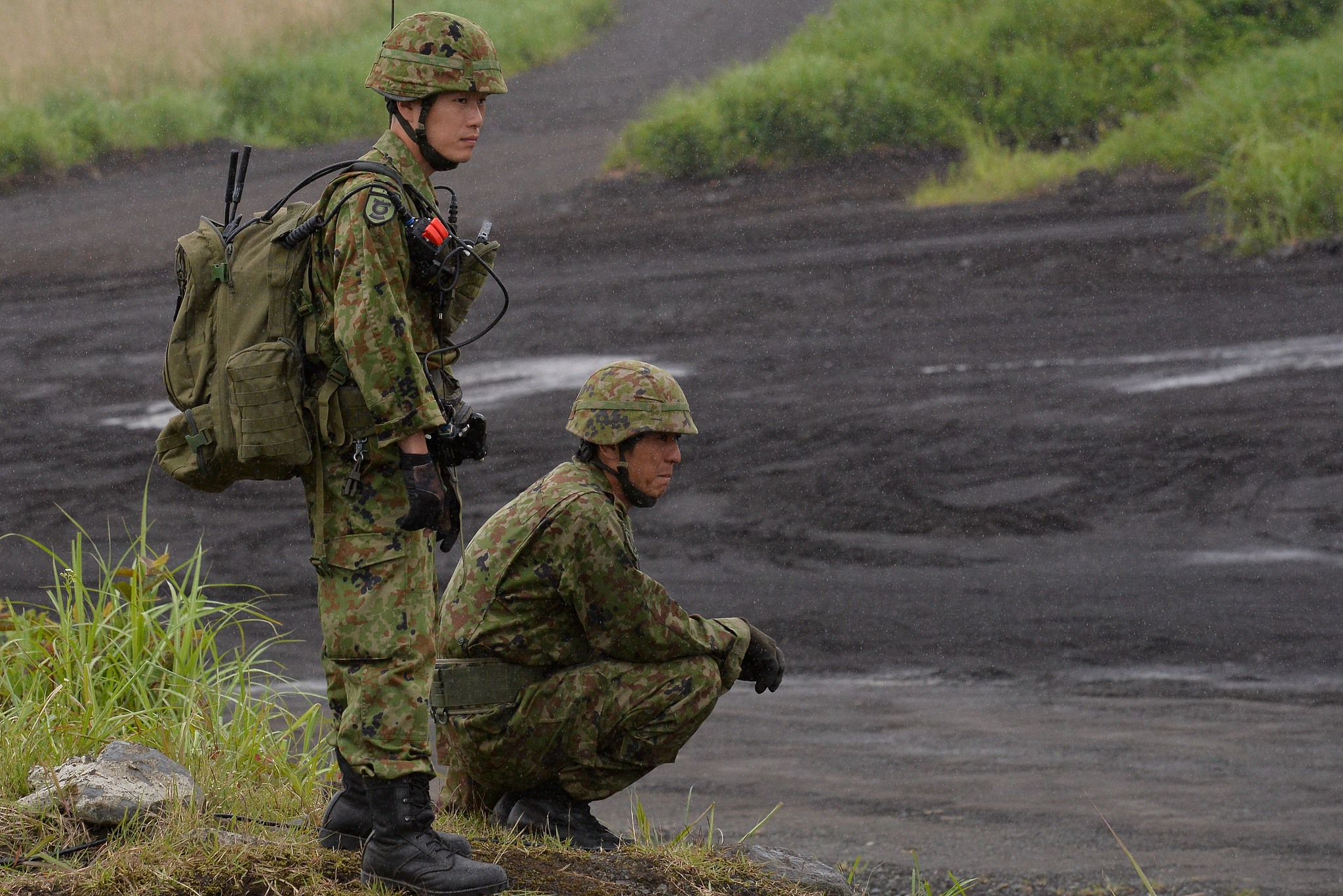 Japan Ground Self-Defense Force personnel take part in a live-fire exercise at the East Fuji Training Area in Gotemba, Shizuoka Prefecture, Japan, June 7, 2026. /VCG