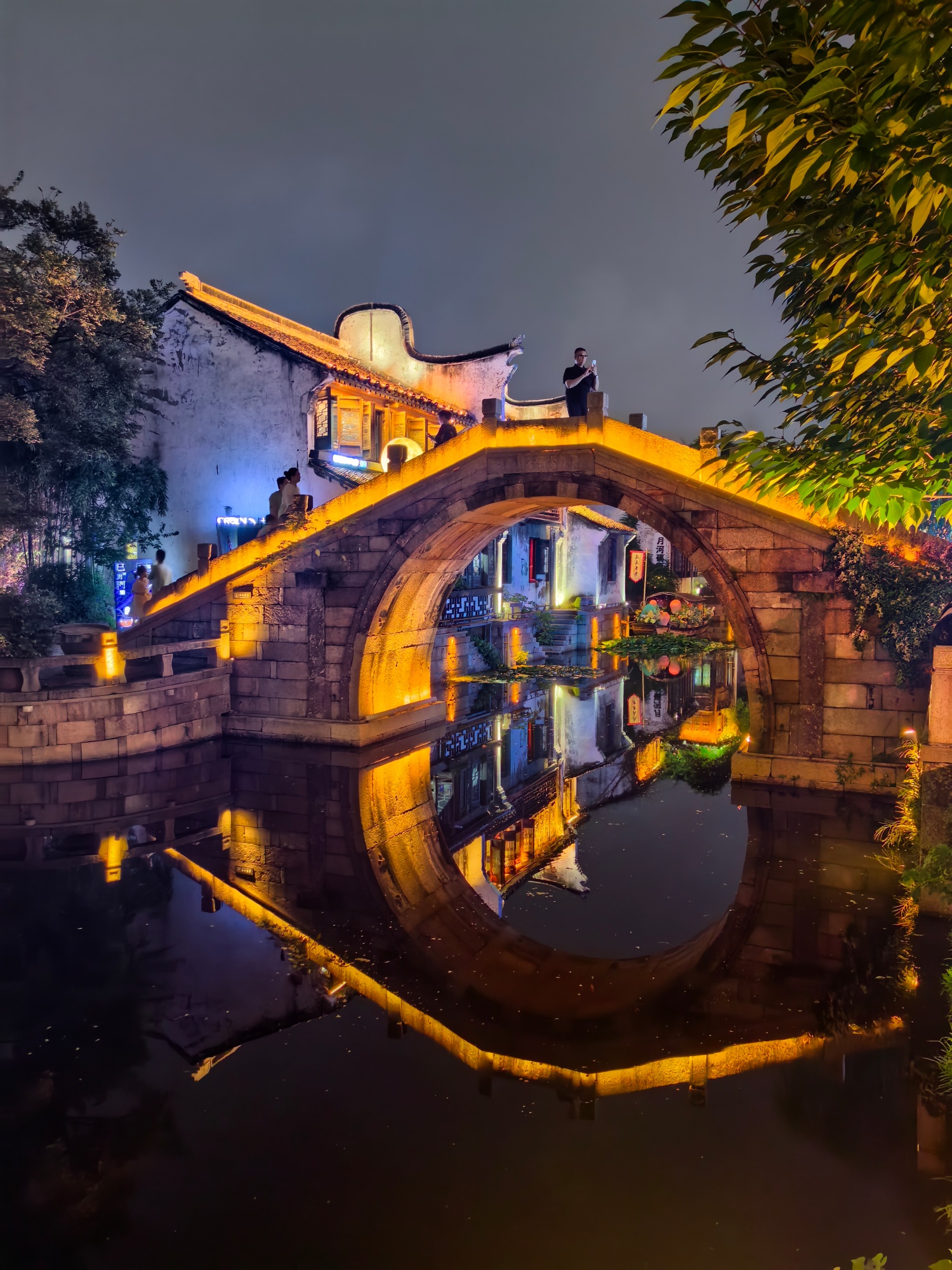 Yuehe Ancient Street is seen in Jiaxing, east China's Zhejiang Province on June 25, 2026. /CGTN