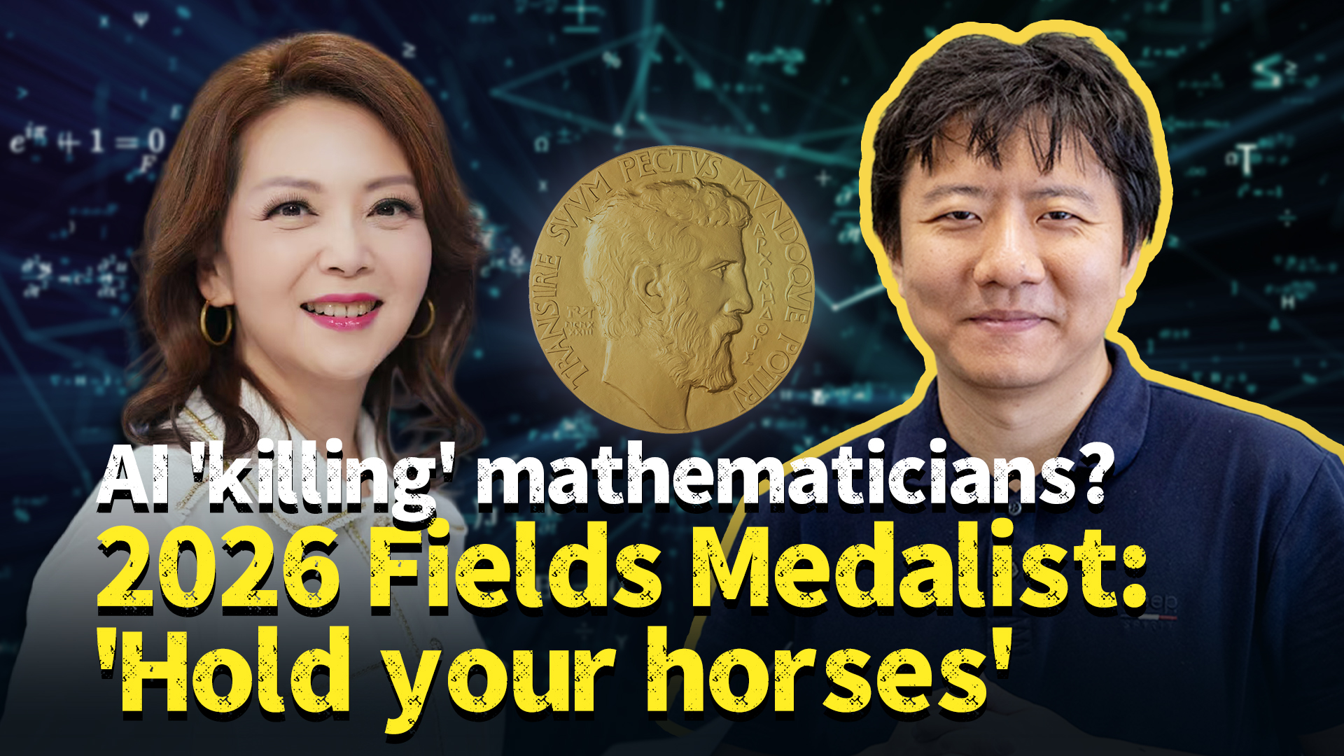 AI 'killing' mathematicians? 2026 Fields Medalist: 'Hold your horses'