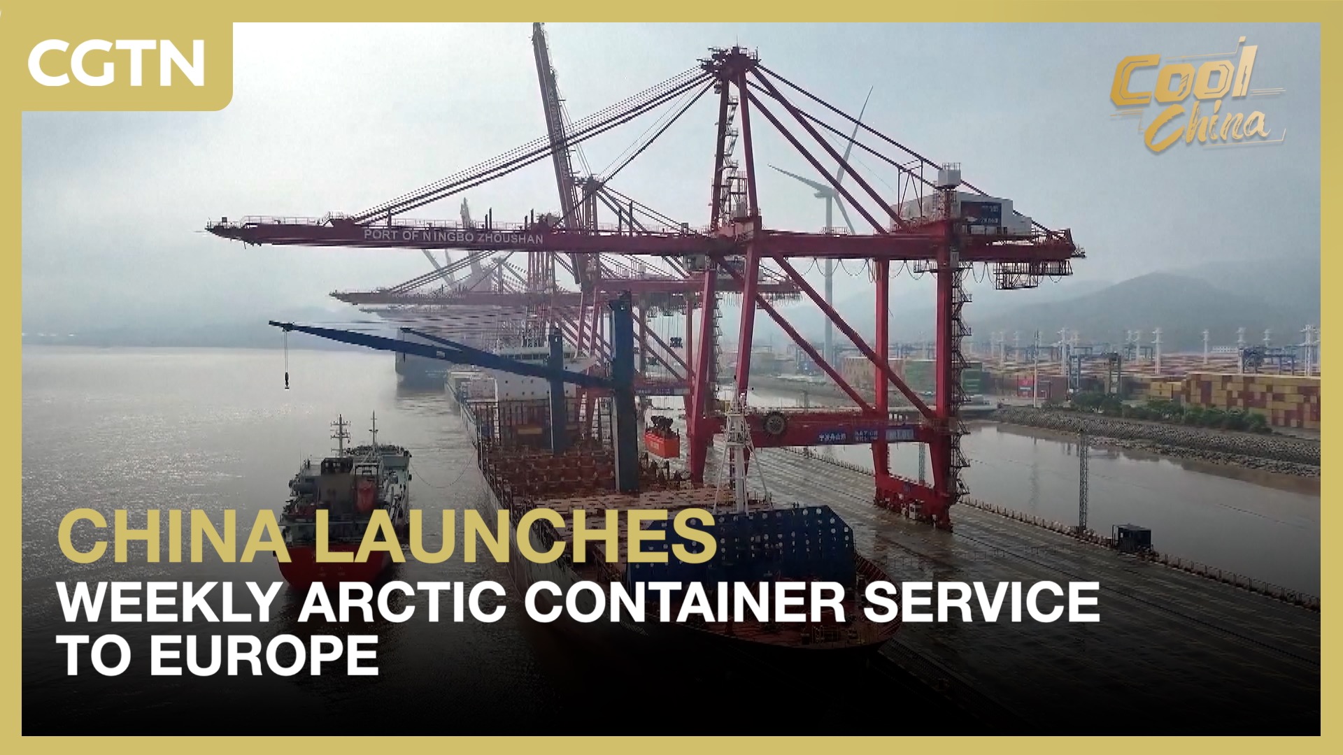 China launches weekly Arctic container service to Europe