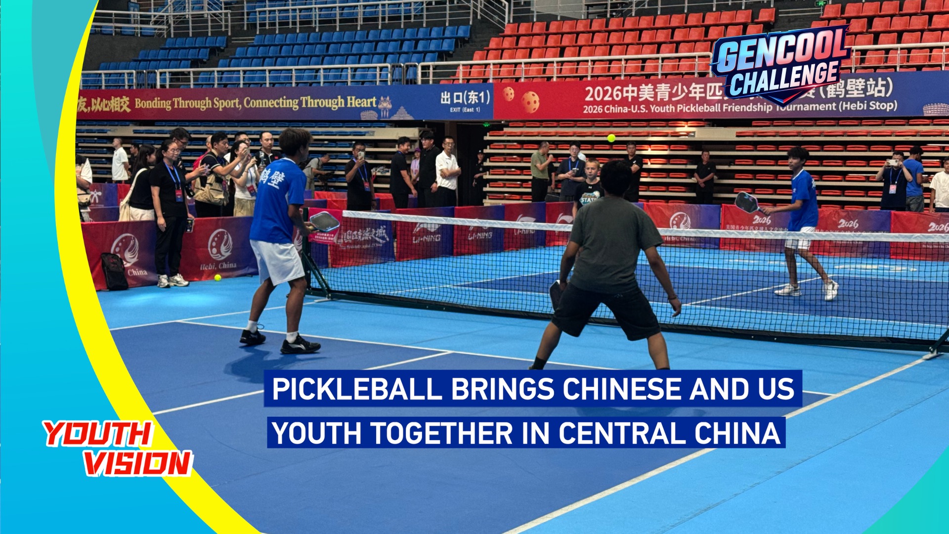 Pickleball brings Chinese and US youth together in central China