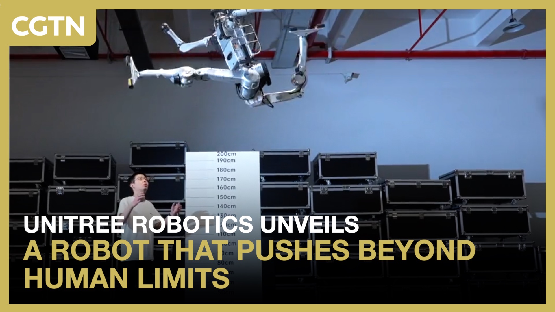 Unitree Robotics unveils a robot that pushes beyond human limits