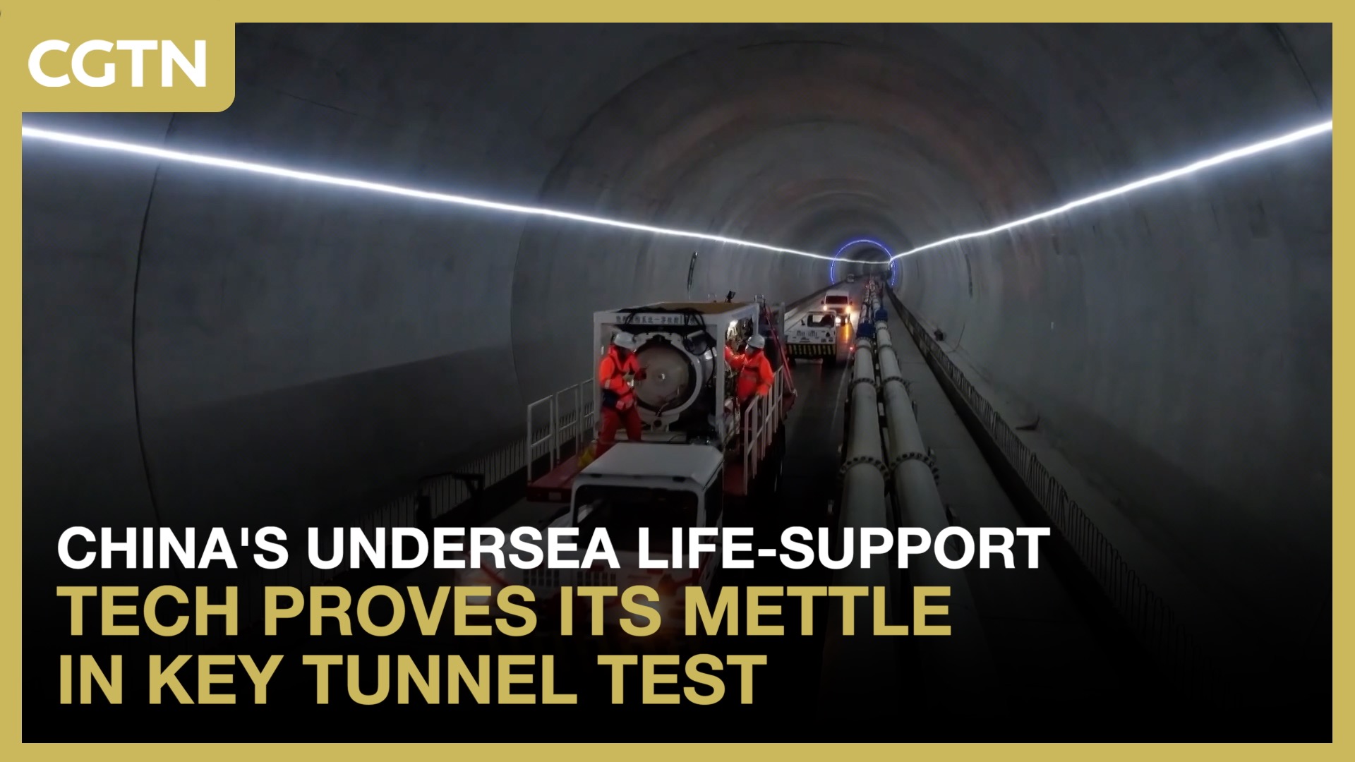 China's undersea life-support tech proves its mettle in key tunnel test