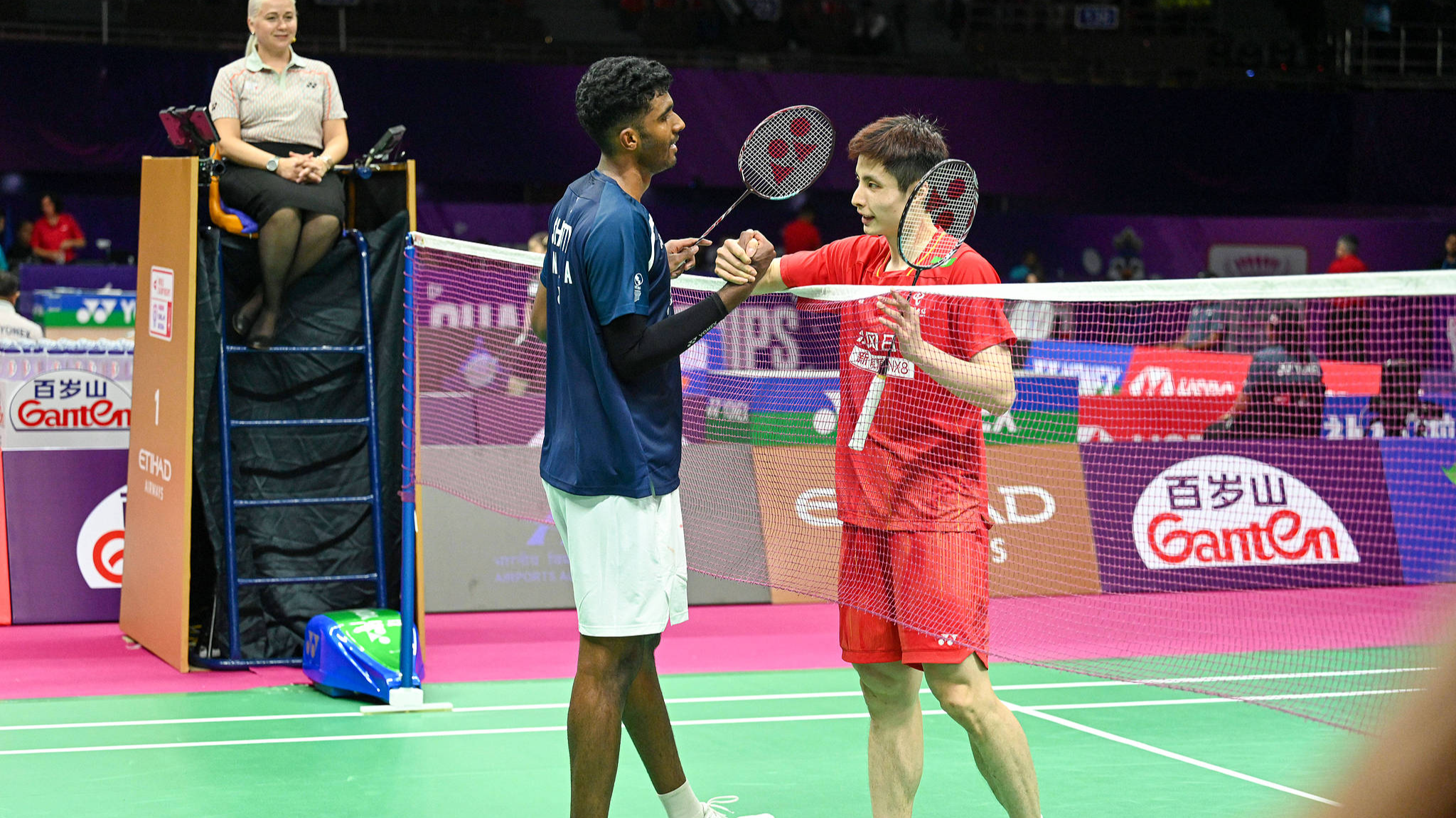 Defending champion Shi stunned by Shetty in World Championships opener
