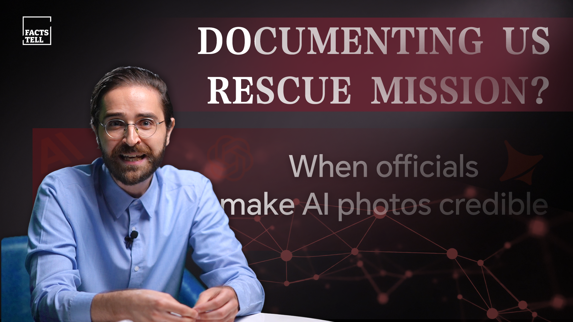 Documenting US rescue mission? When officials make AI photos credible