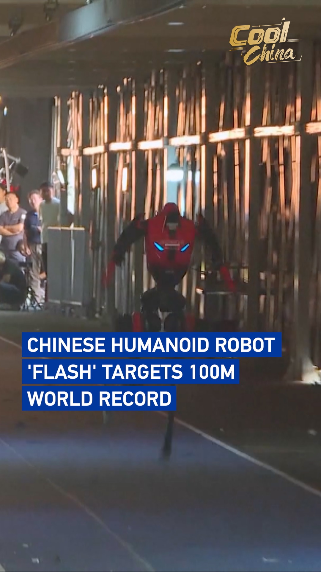 Chinese humanoid robot 'Flash' targets 100m world record