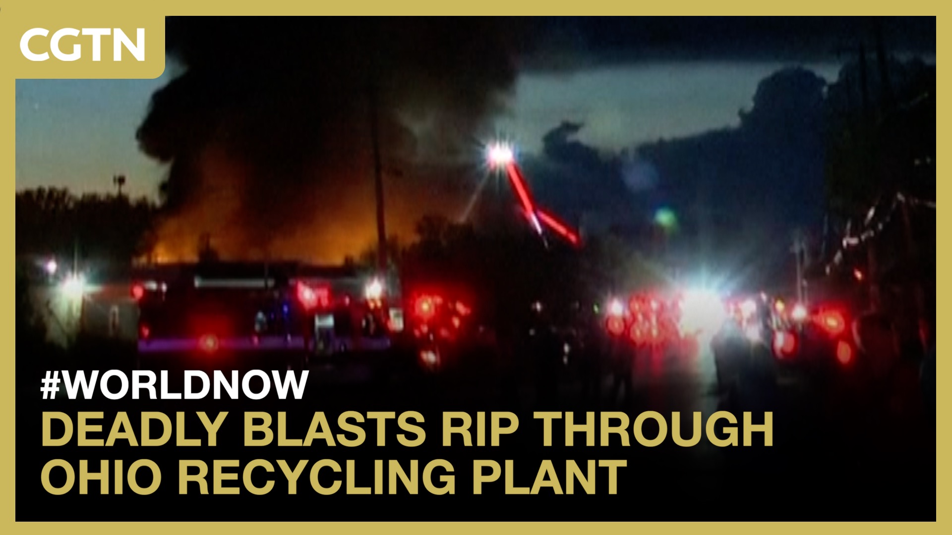 Deadly blasts rip through Ohio recycling plant
