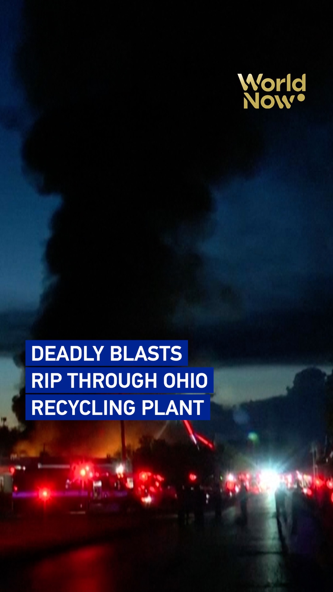 Deadly blasts rip through Ohio recycling plant