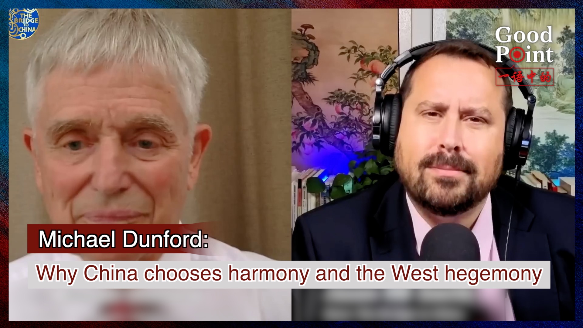 Michael Dunford: Why China chooses harmony and the West hegemony
