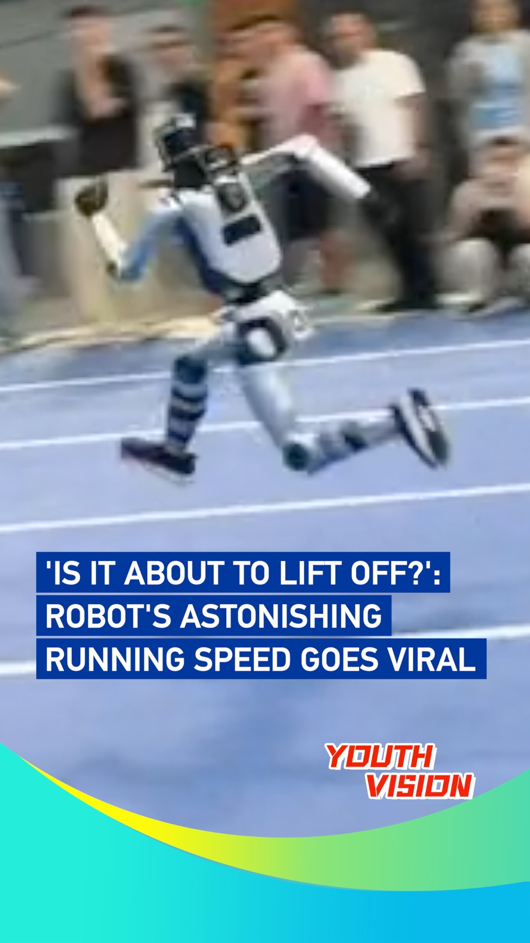 'Is it about to lift off?': Robot's astonishing running speed goes viral