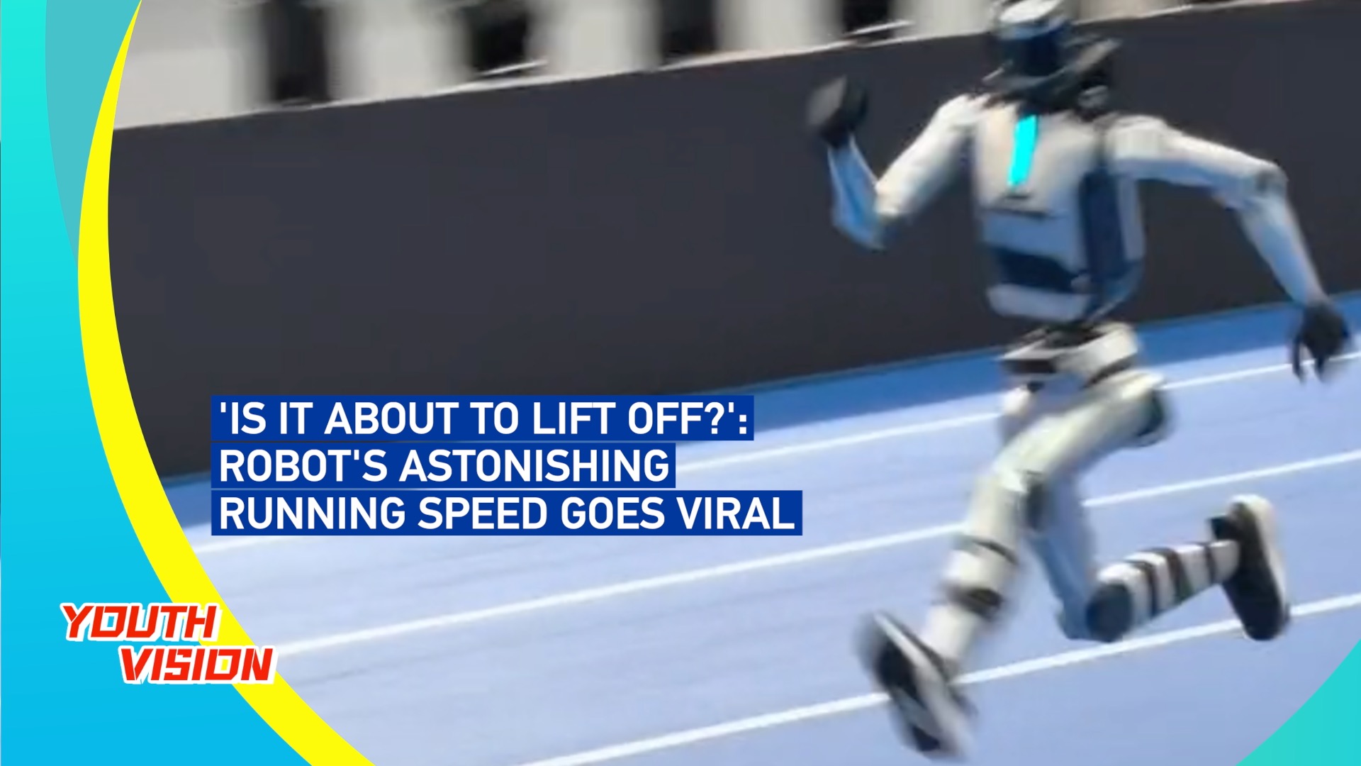 'Is it about to lift off?': Robot's astonishing running speed goes viral