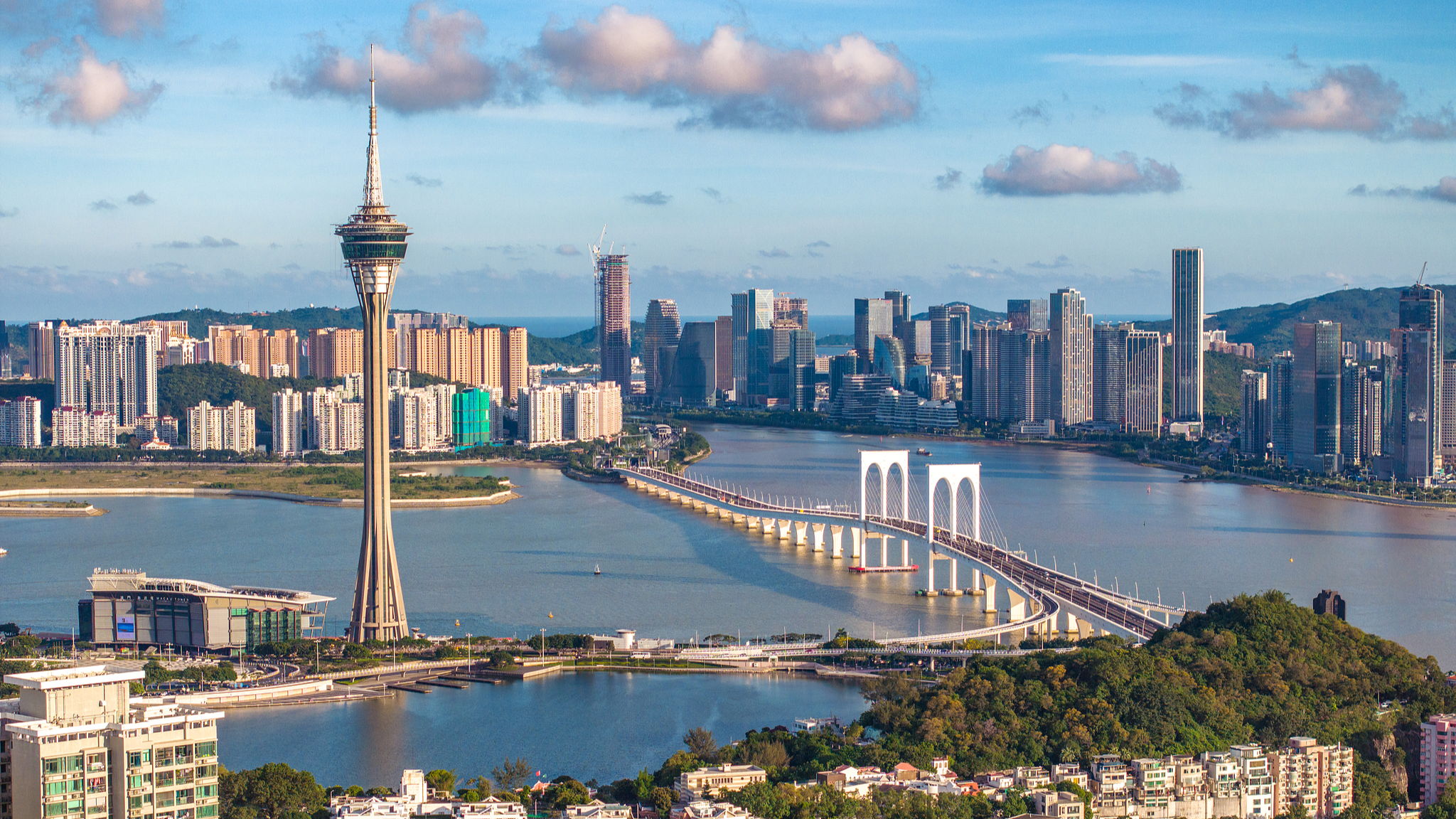 A view of south China's Macao Special Administrative Region. /VCG