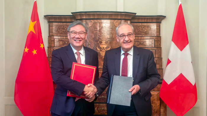 China, Switzerland complete free trade agreement upgrade negotiations