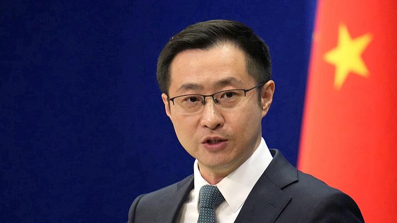 File photo of Chinese Foreign Ministry spokesperson Lin Jian. /VCG