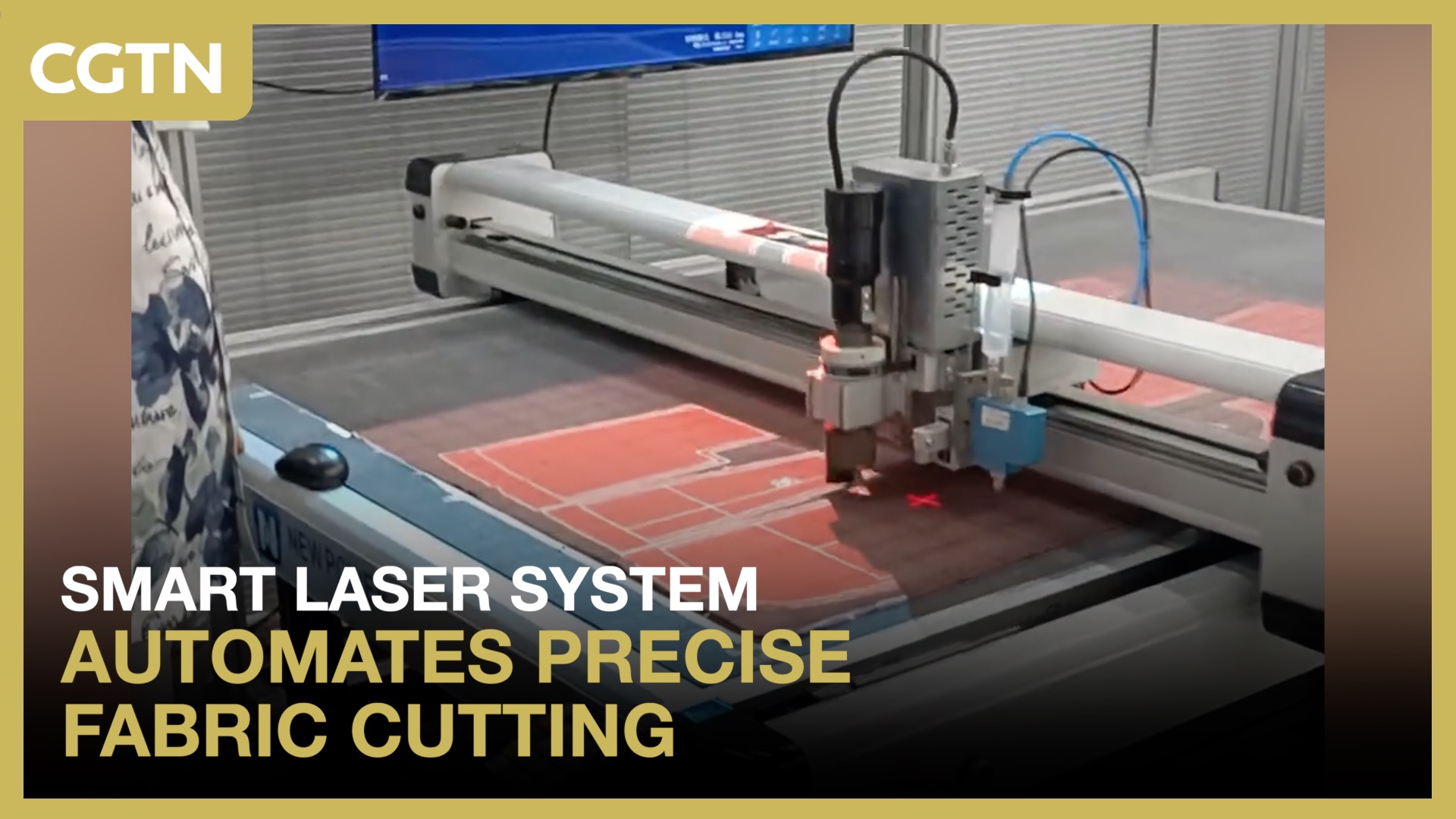 Smart laser system automates precise fabric cutting