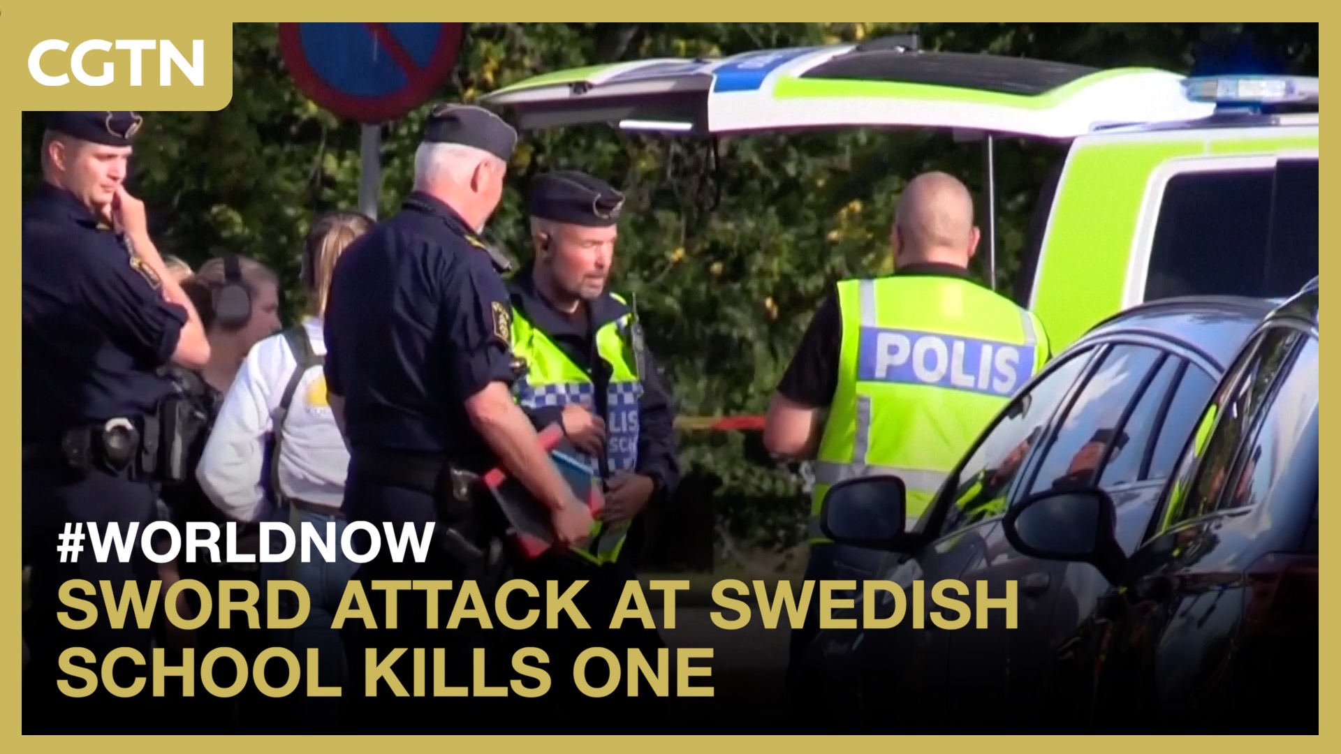 1 killed, 3 injured in sword attack at Swedish high school