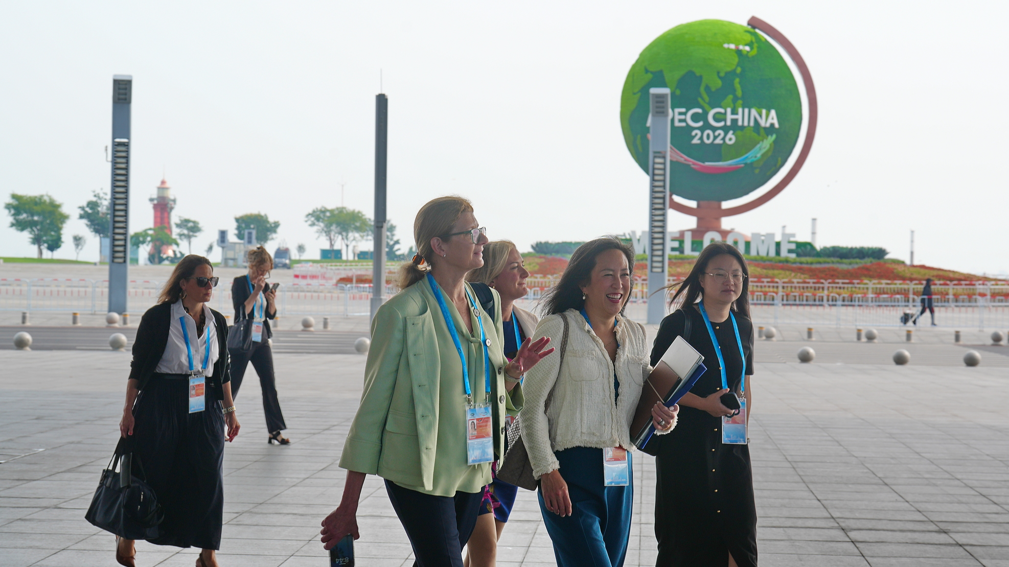 The Third APEC Senior Officials' Meeting (SOM3) and related meetings are held in Dalian, northeast China's Liaoning Province, August 17, 2026. /VCG