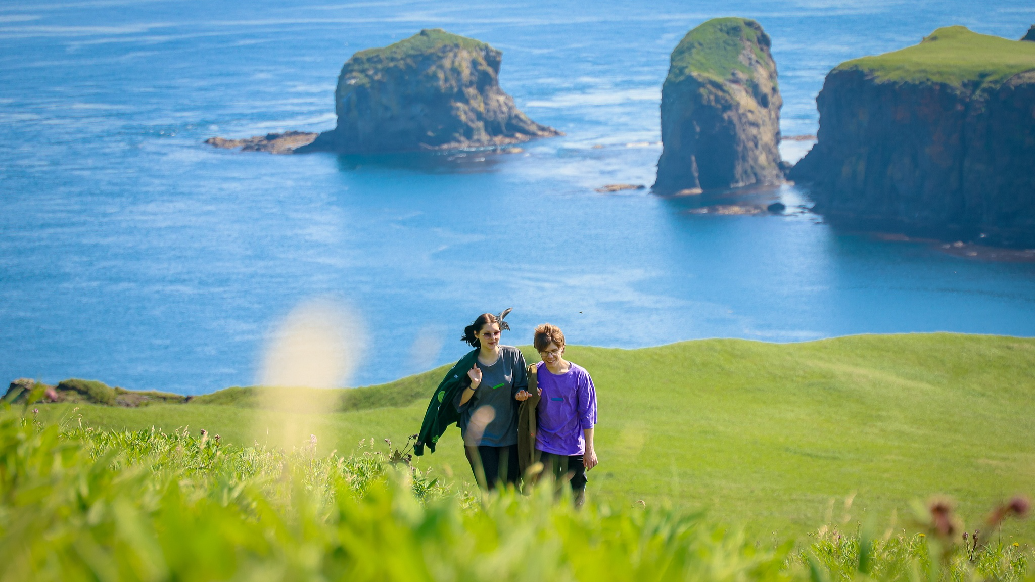 Shikotan Island in the Southern Kuril Islands, known as the Northern Territories in Japan, July 24, 2025. /CFP