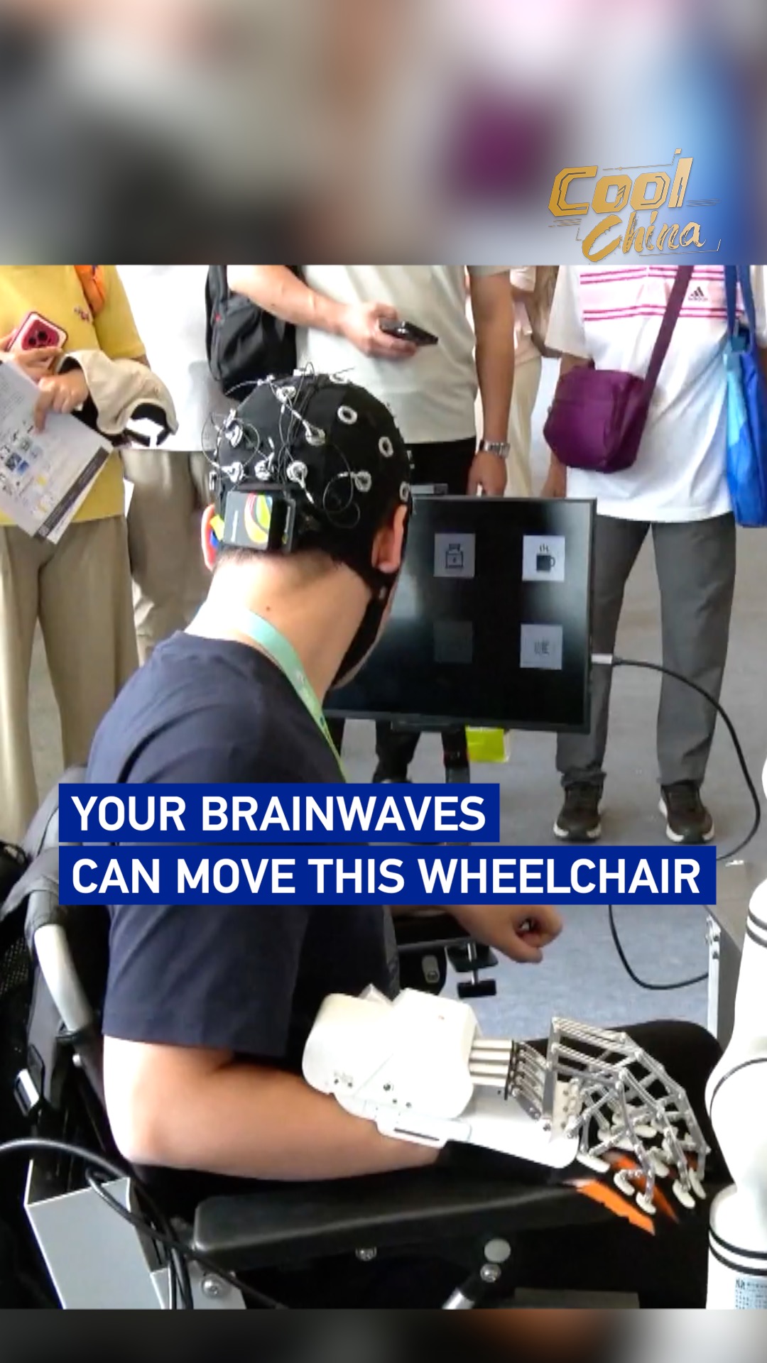 Your brainwaves can move this wheelchair