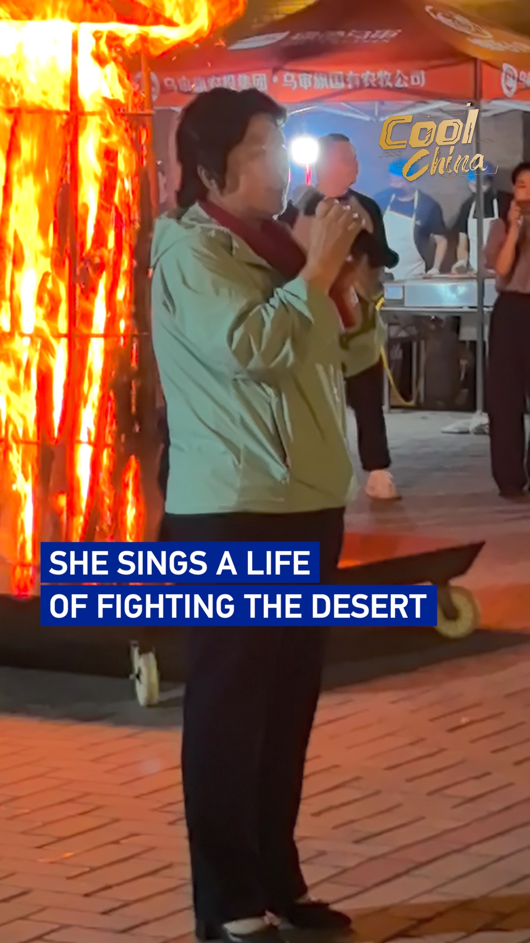 A song for a life's work against the desert