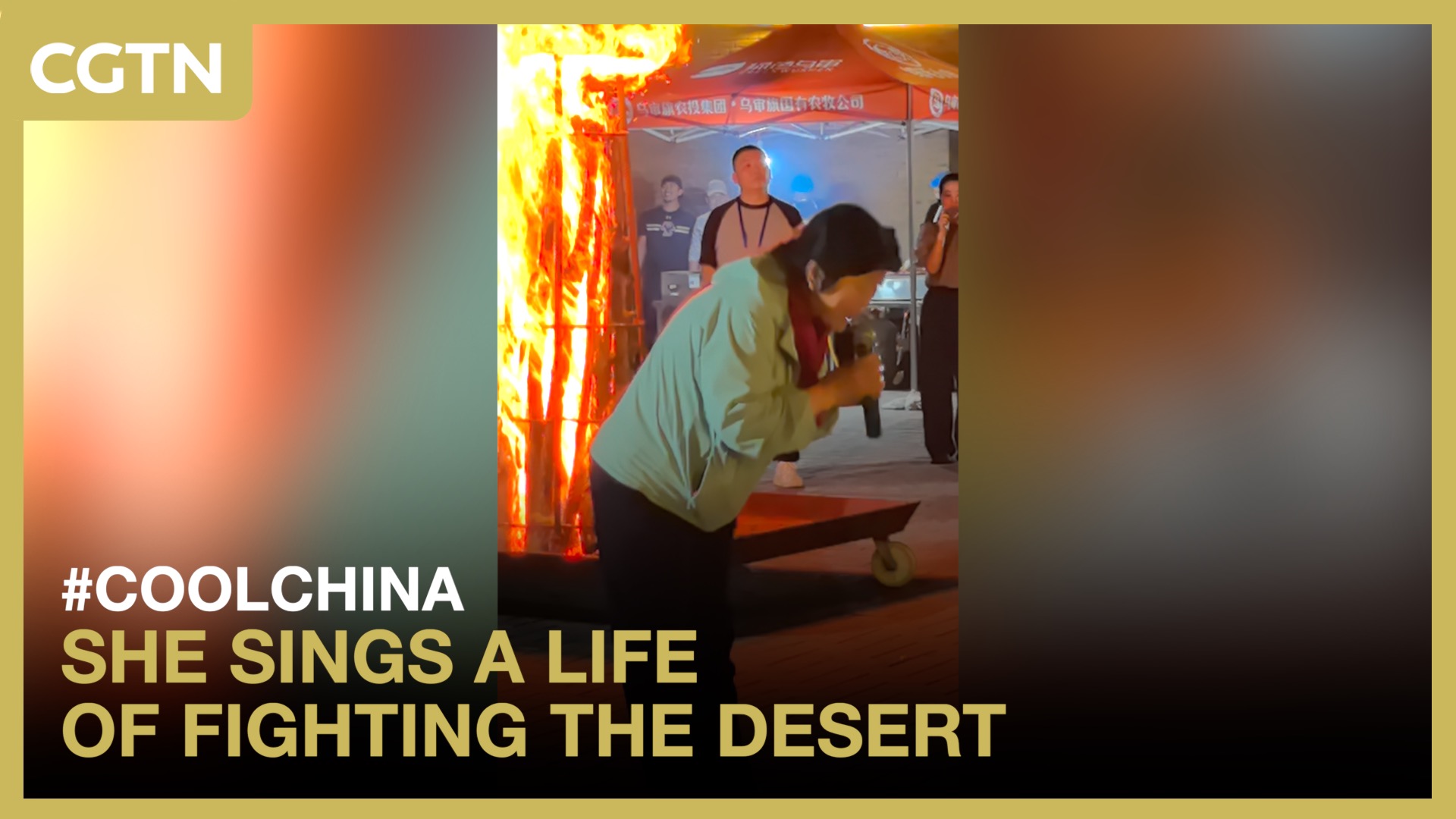A song for a life's work against the desert