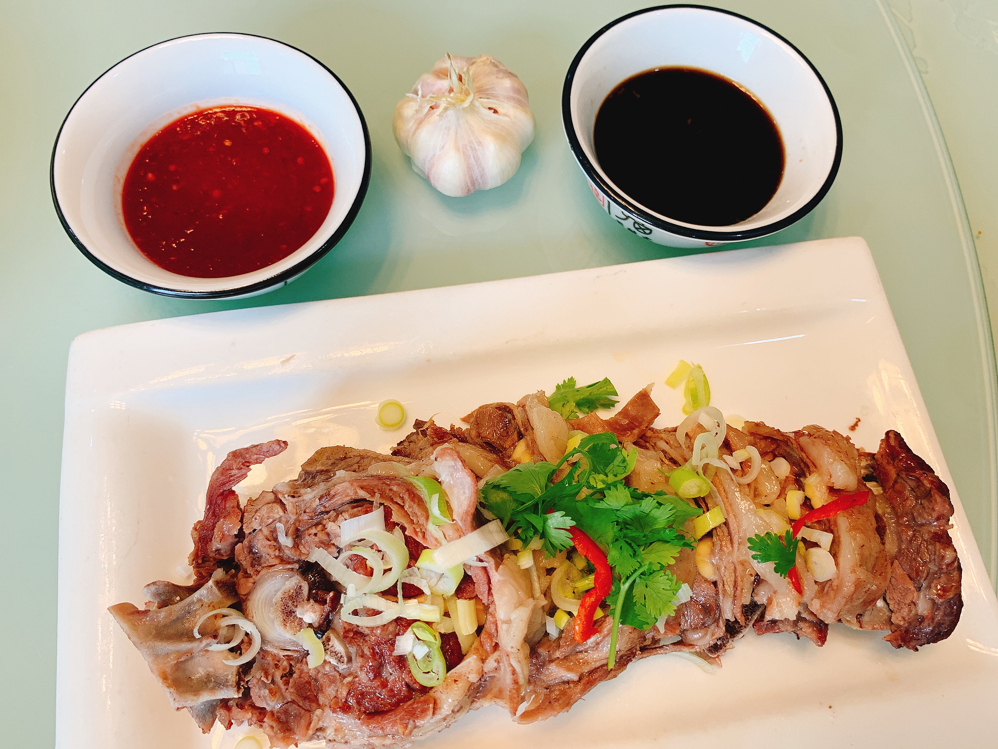 A file photo shows a dish of Yanchi Tan lamb from Ningxia. /VCG