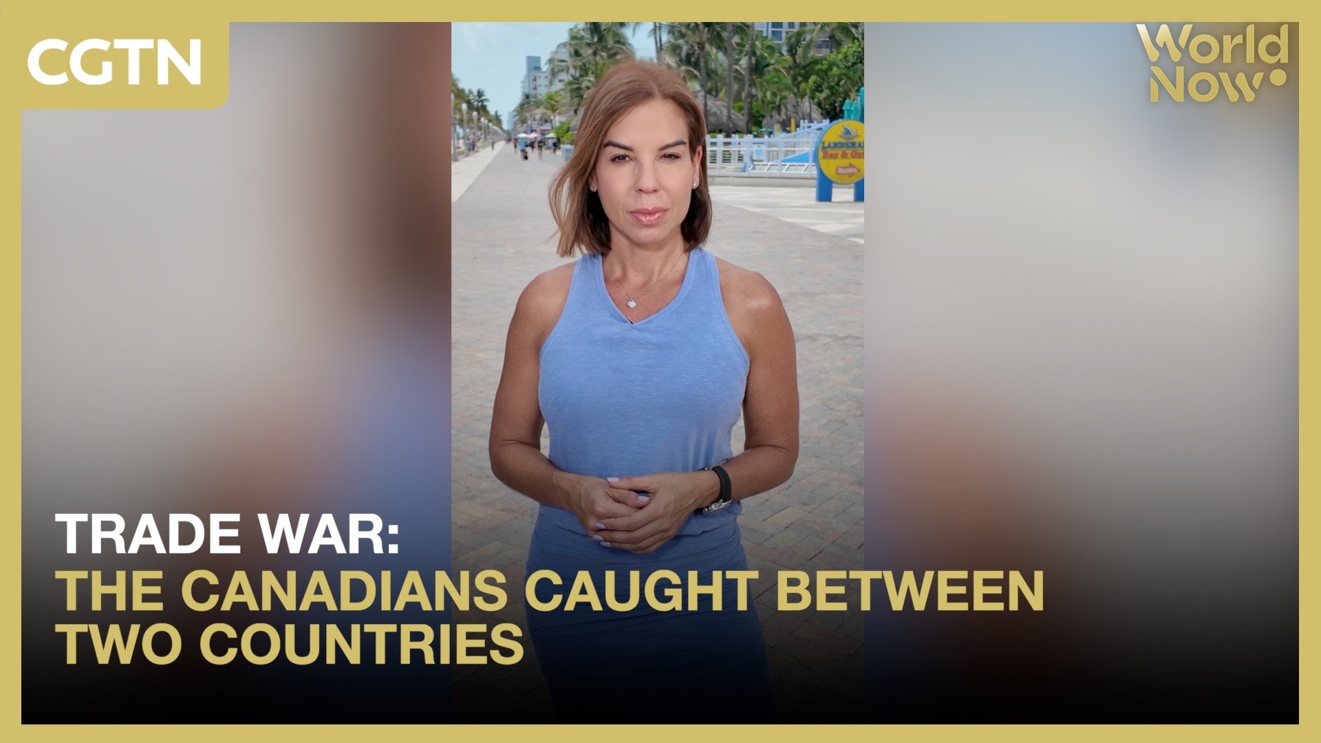 Trade war: The Canadians caught between two countries