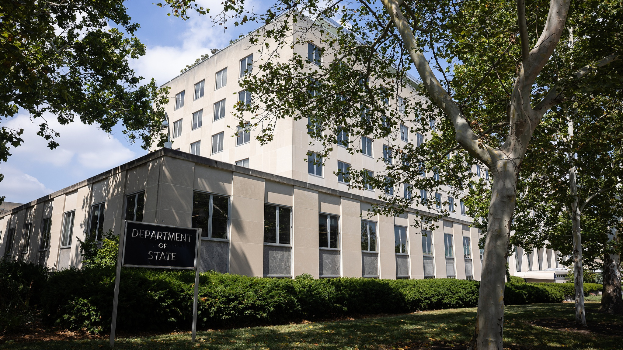 The US State Department headquarters in Washington, DC, United States. /VCG