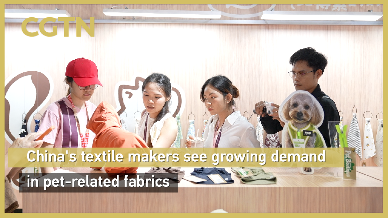 China's textile makers see growing demand in pet-related fabrics