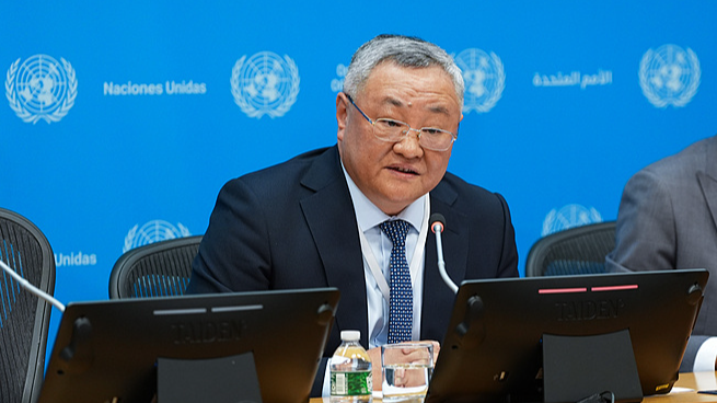 File photo of Fu Cong, China's permanent representative to the United Nations. /VCG