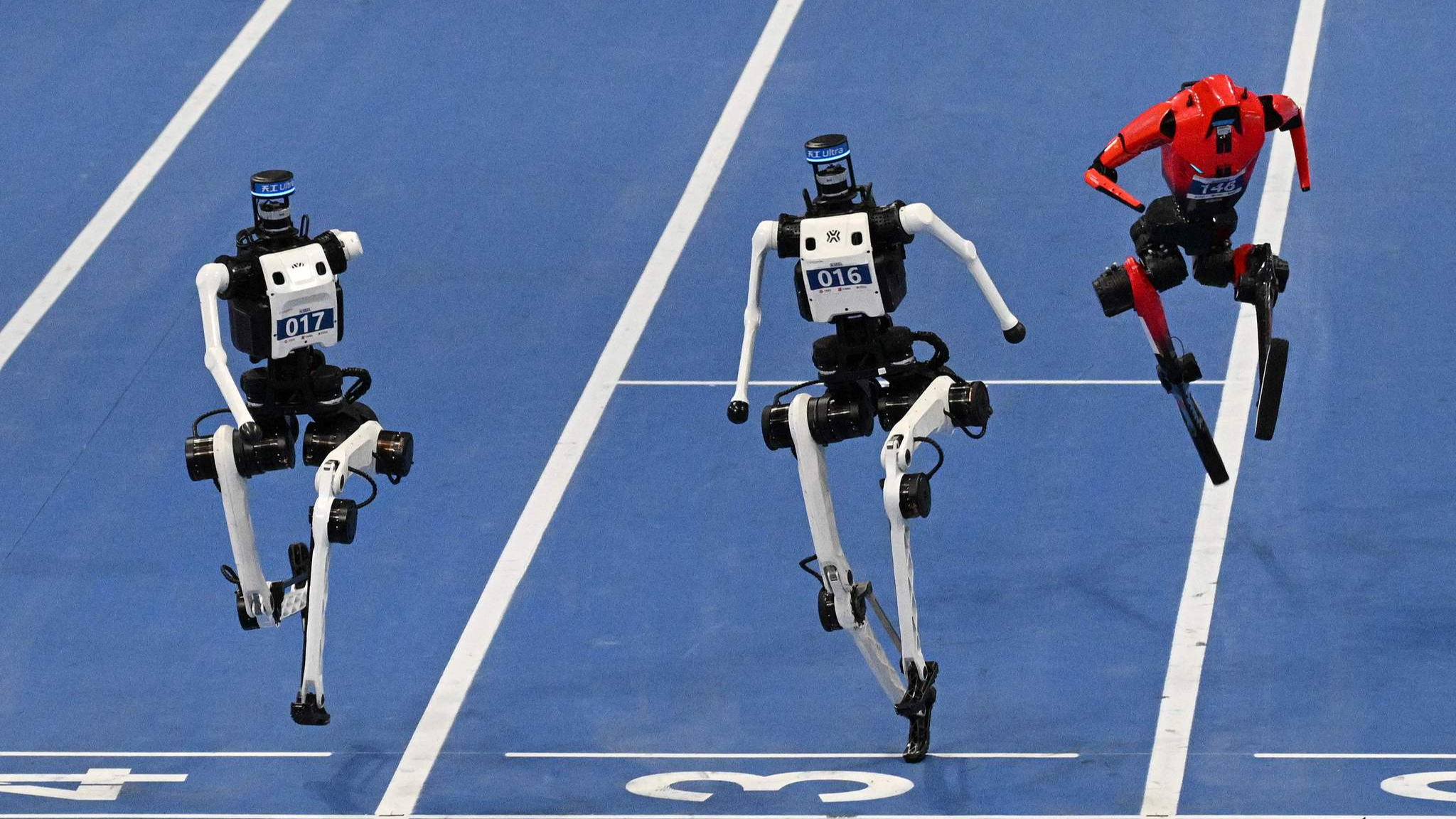 Tiangong Ultra sets 100m record as World Humanoid Robot Games close