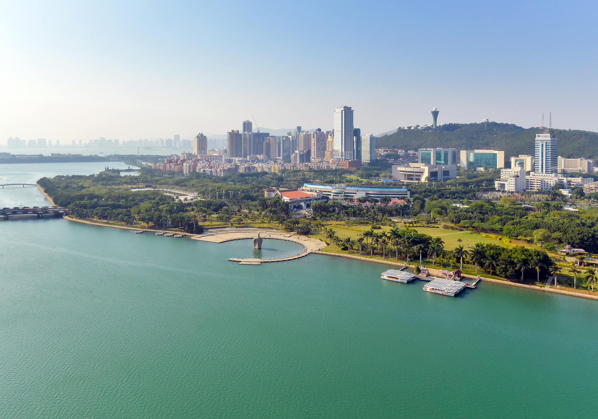 Yundang Lake in Xiamen, Fujian Province, southeast China. /VCG