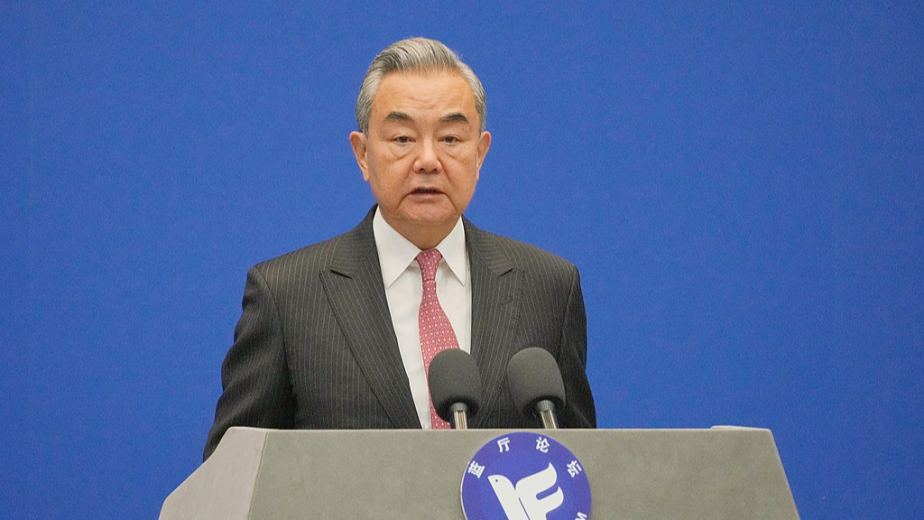 File photo of Chinese Foreign Minister Wang Yi. /VCG