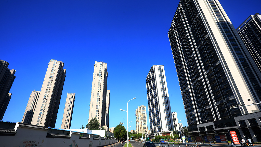 Construction site of a real estate project in Yichang, Hubei Province, China, August 17, 2026. /VCG