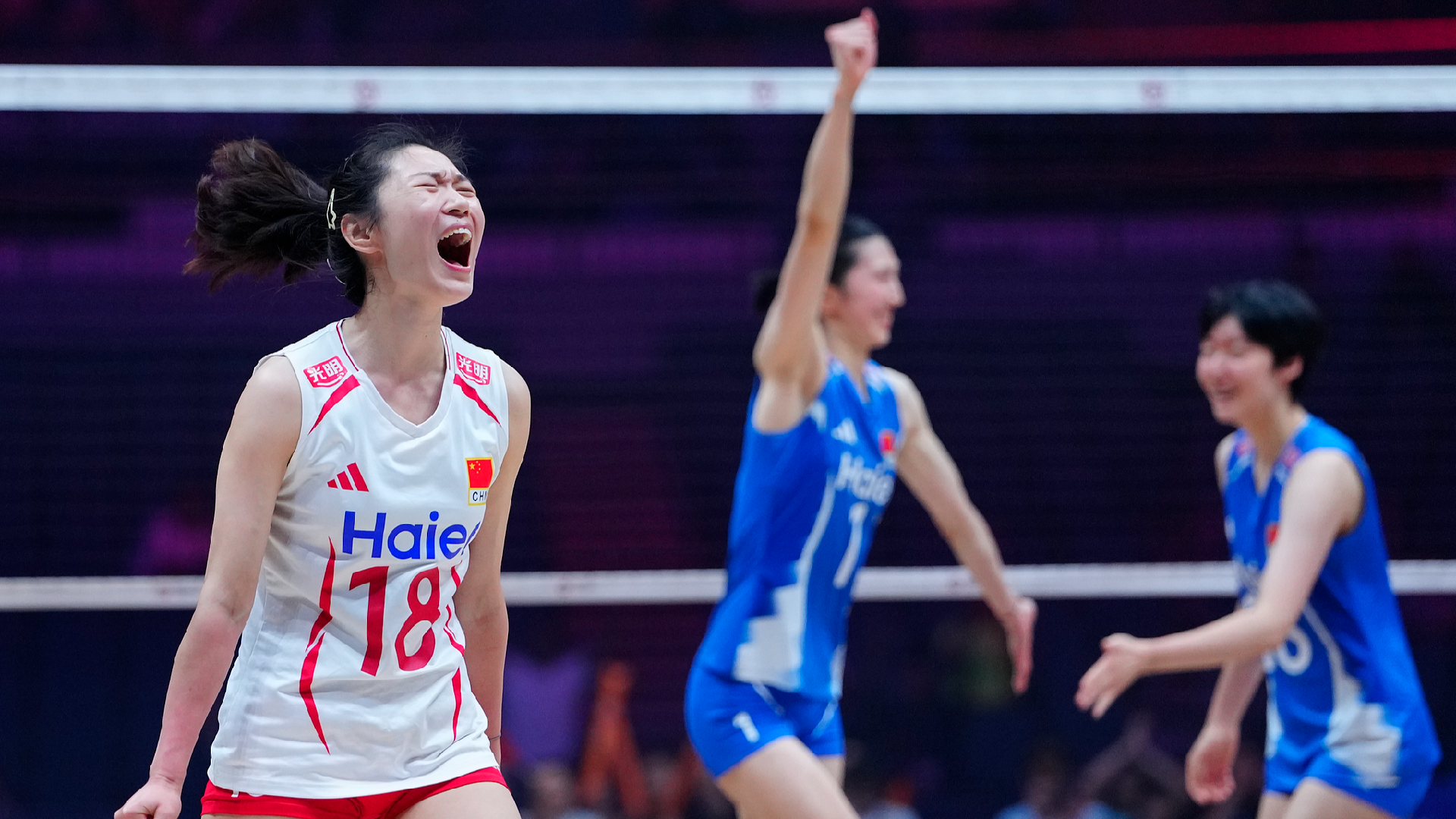 China sweeps Iran to reach Asian Women's Volleyball Championship final