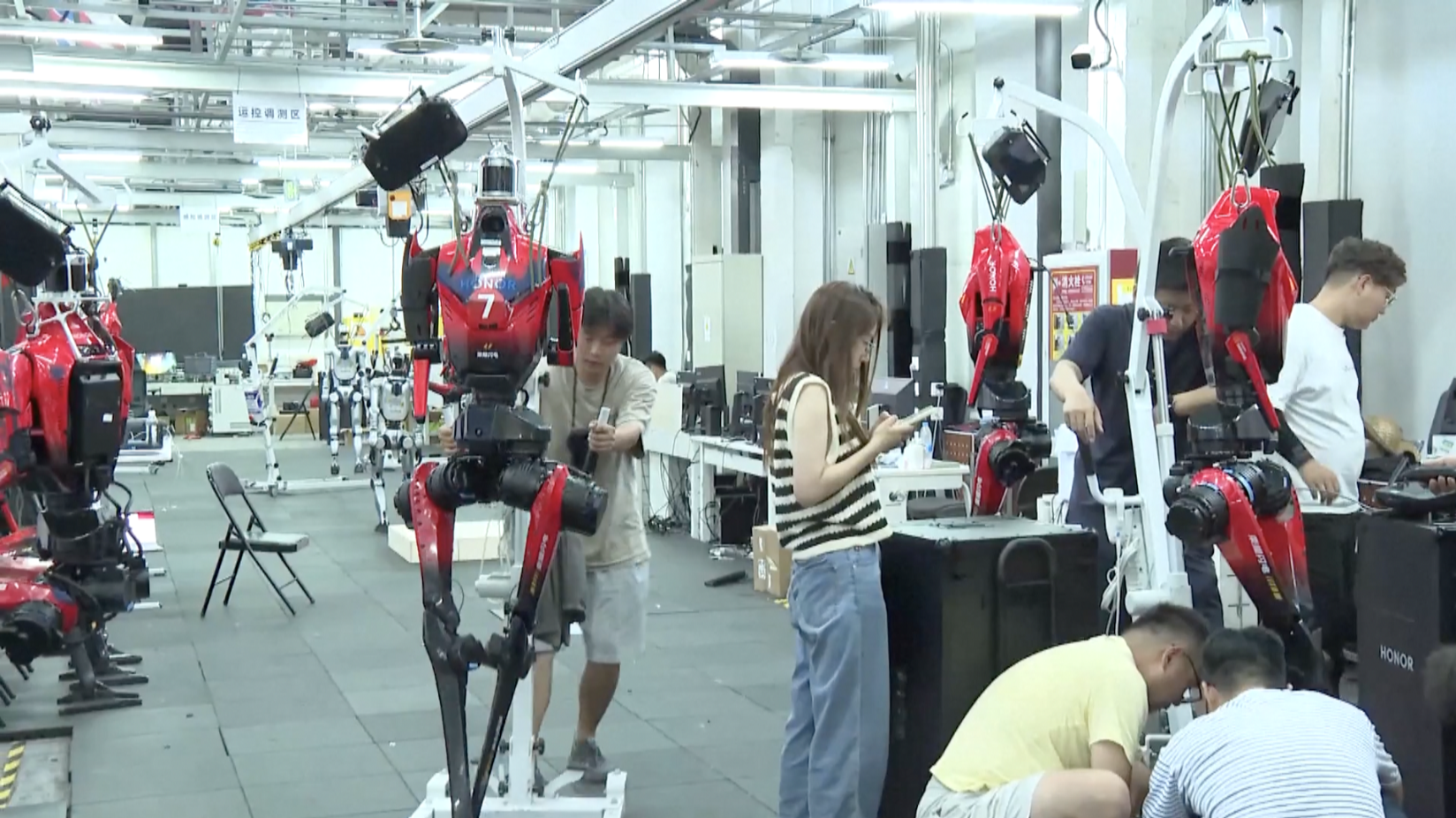 How to make a humanoid robot run faster?