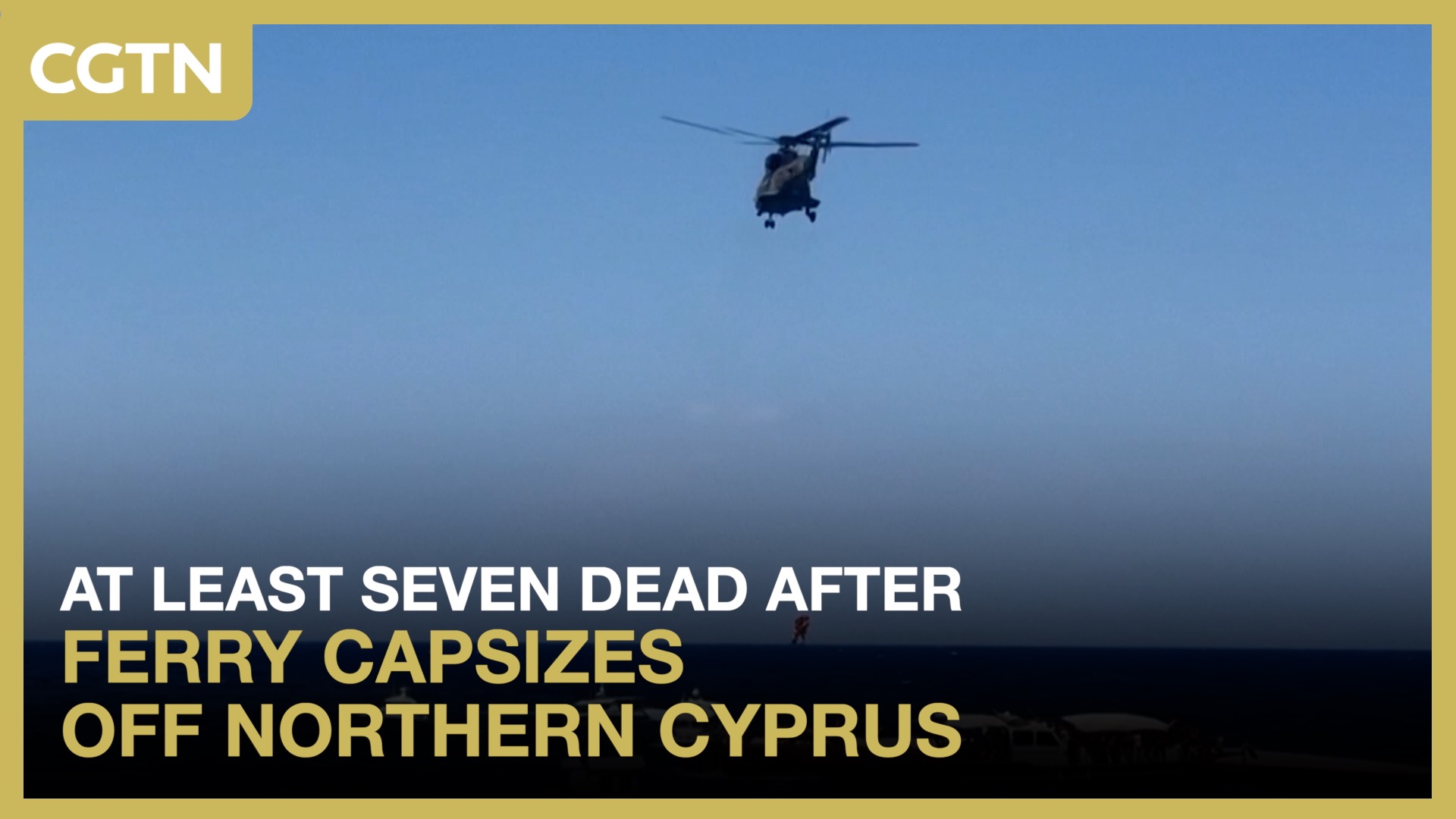 At least seven dead after ferry capsizes off Northern Cyprus